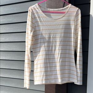 Striped Long Sleeve Top